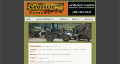 Desktop Screenshot of crosstiestonesupply.com
